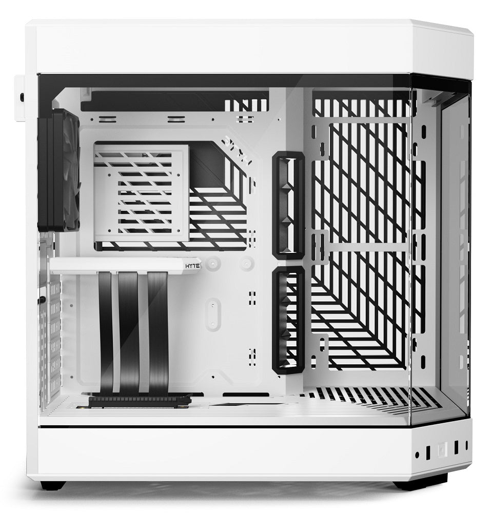 HYTE Y60 Dual Chamber Mid-Tower ATX Case - Snow White
