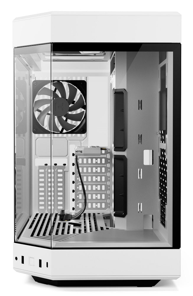 HYTE Y60 Dual Chamber Mid-Tower ATX Case - Snow White
