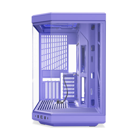 HYTE Y70 Dual Chamber Mid-Tower ATX Case - Taro Milk