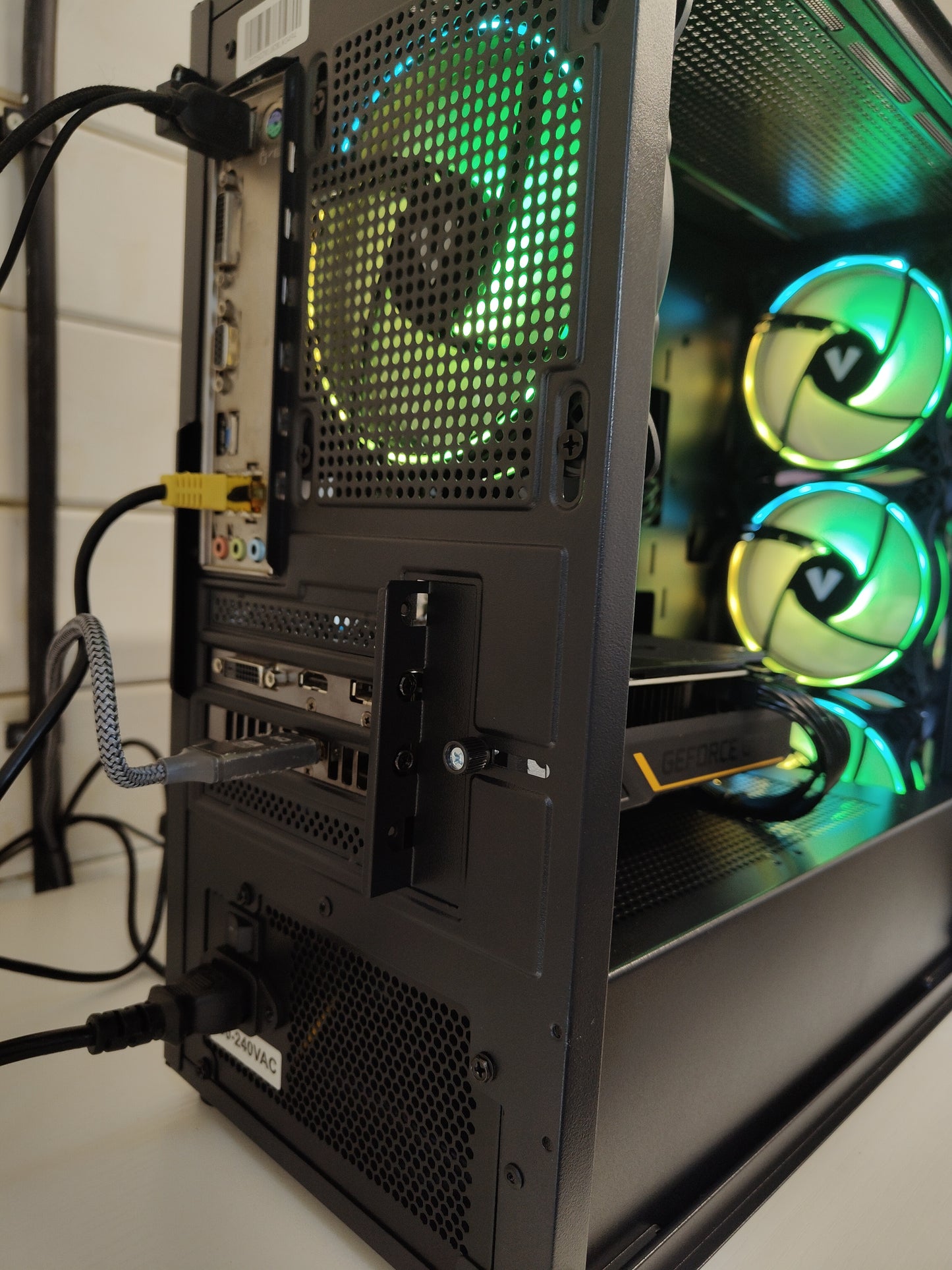 Lucid RGB Gaming PC – Ryzen 5 Pro 2400G | GTX 1660 Ti | 16GB | 1TB SSD | Win 11