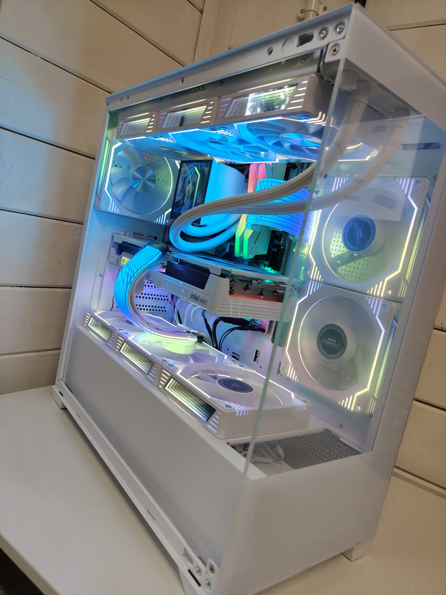 Lydia AM5 – Ryzen 5 9600X | Arc B580 12GB | 32GB DDR5 | 1TB NVMe | 360mm AIO w/ Screen