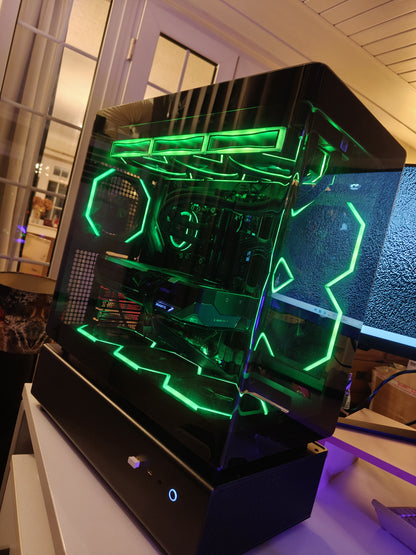 The N80 Stormstrike Ultra — RX 9070 XT • Ryzen 5 7500X3D • 32GB DDR5 • 2TB NVMe • ARGB AIO | 1440p Gaming | Streaming Ready