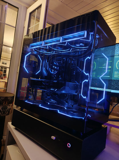 The N80 Stormstrike Ultra — RX 9070 XT • Ryzen 5 7500X3D • 32GB DDR5 • 2TB NVMe • ARGB AIO | 1440p Gaming | Streaming Ready