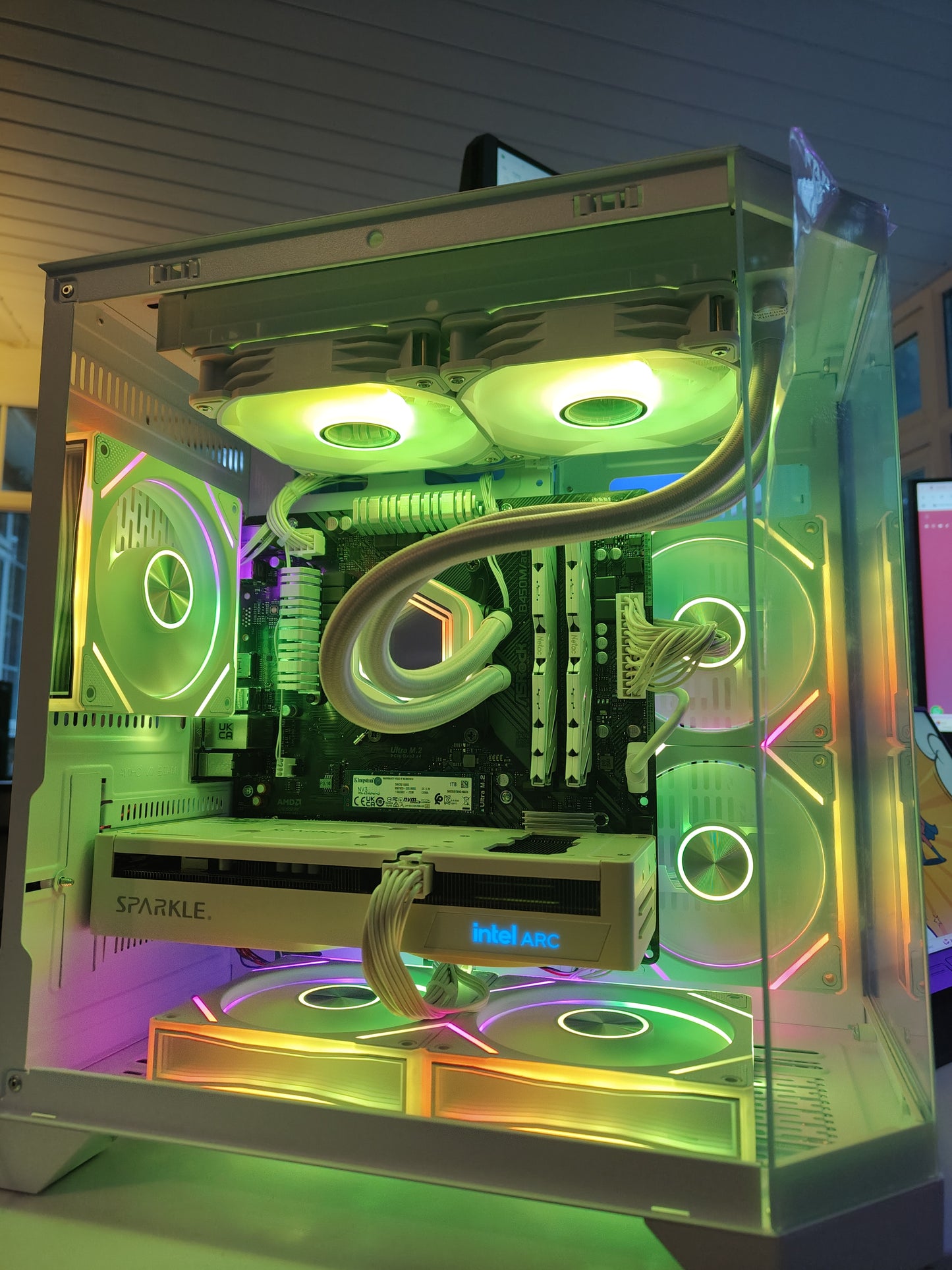 Eclipse – AM4 Starter in Black or White (Ryzen 5 5600xt / Arc B570 10GB)