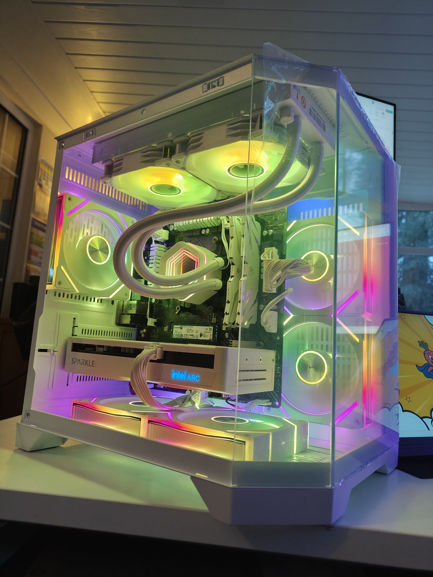 Eclipse – AM4 Starter in Black or White (Ryzen 5 5600xt / Arc B570 10GB)