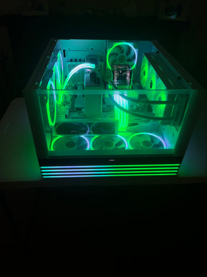 White Titan X3D – Ultimate 1440p Gaming Powerhouse | White Build | DDR5