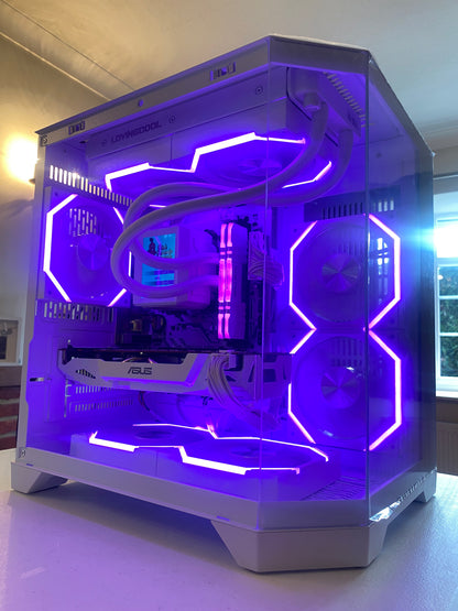 The Polar ❄️ | GTX 1070 8GB Gaming PC | Ryzen Platform | 16GB RAM | 1TB NVMe | RGB | AIO Screen | DDR4