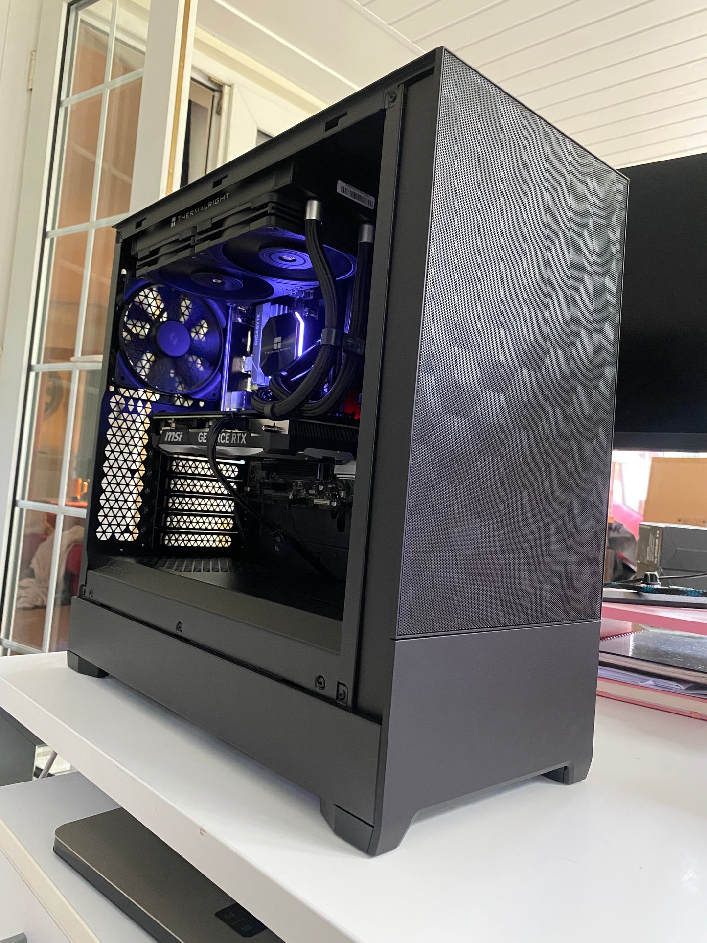 THE SHADOW X3D ⚡ Ryzen 7 9800X3D Gaming PC | RX 9070 XT 16GB | 32GB DDR5 | 1TB Gen4 NVMe | WiFi | Windows 11 | 1440p Gaming | Streaming Ready