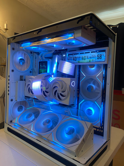 The Summer Final Boss Gaming PC | Ryzen 7 9800X3D | RTX 5070 / 5070 Ti / 5080 | 32GB DDR5 | 2TB Gen5 NVMe | HAVN HS420 White Showcase Build