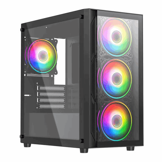 Zephyr Choose Case – Ryzen 5 5500 + RTX3050 | 16GB RAM | 1TB NVMe SSD | Gaming PC