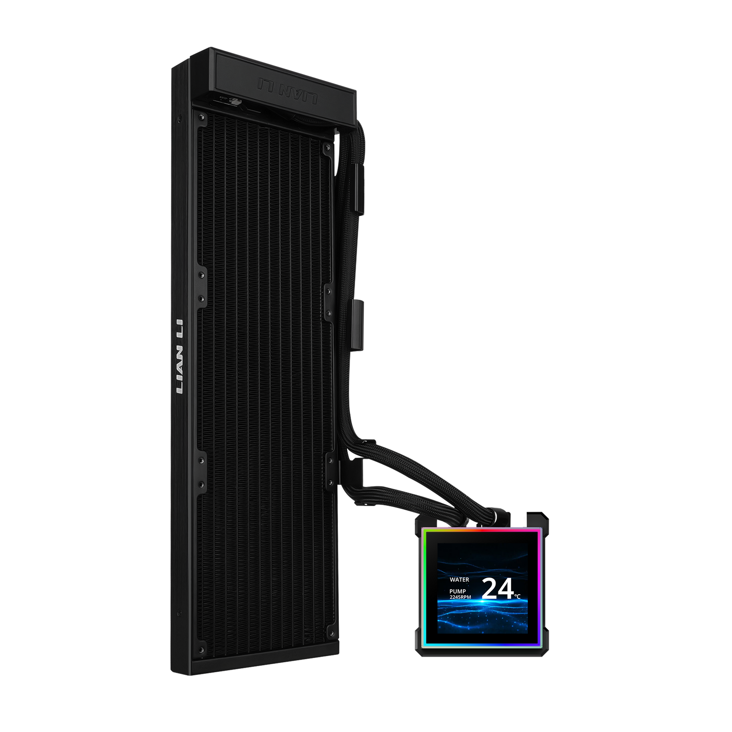 HYTE Y60 Black RTX 5070 Gaming PC | Ryzen 5 7600X | 32GB DDR5 | 2TB NVMe | LCD AIO | Lian Li Infinity RGB | 1440p Gaming | Streaming Ready