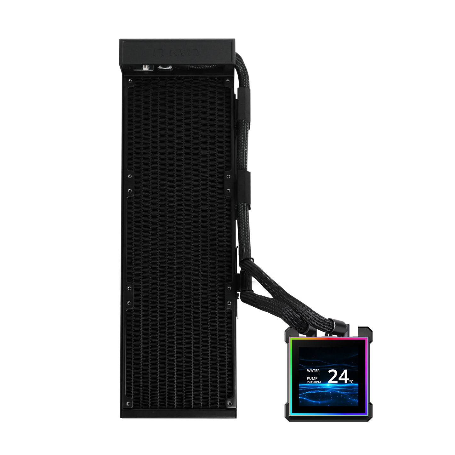 HYTE Y60 Black RTX 5070 Gaming PC | Ryzen 5 7600X | 32GB DDR5 | 2TB NVMe | LCD AIO | Lian Li Infinity RGB | 1440p Gaming | Streaming Ready