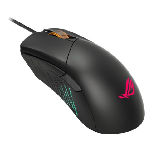 Asus ROG Gladius III Gaming Mouse, USB, 19000 DPI (tuned to 26,000), Push-Fit Switch Socket II, 5 Onboard Profiles, RGB Lighting