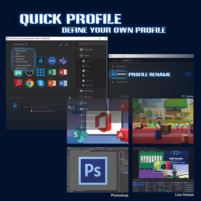 Stream Dock Slim – Take Control of Your Setup