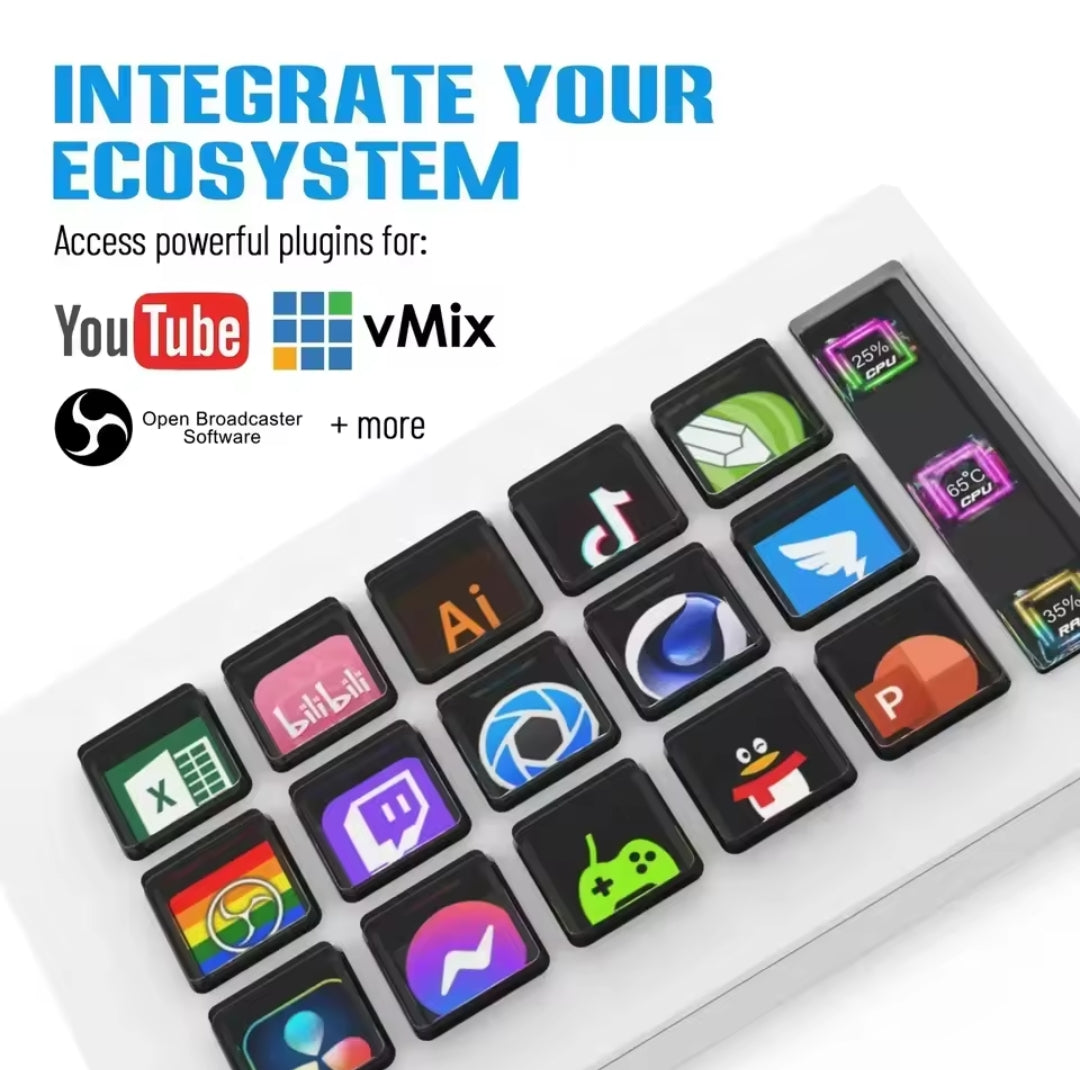 Stream Dock Slim – Take Control of Your Setup
