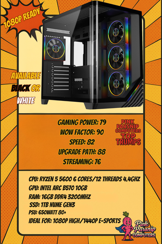 Nova – AM4 Starter (Ryzen 5 5600 / Arc B570 10GB)