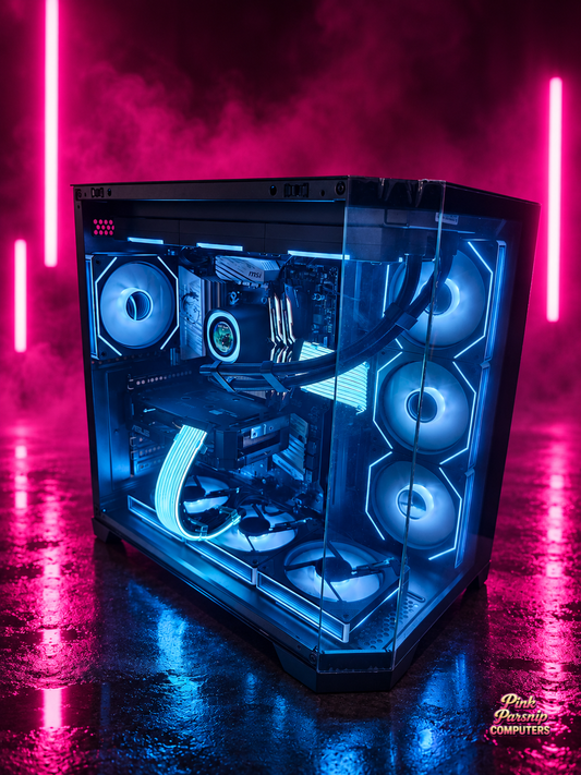 The Frostbite 360, 1440p Setup | Gaming PC + 27" QHD Monitor + Keyboard, Mouse & Headset