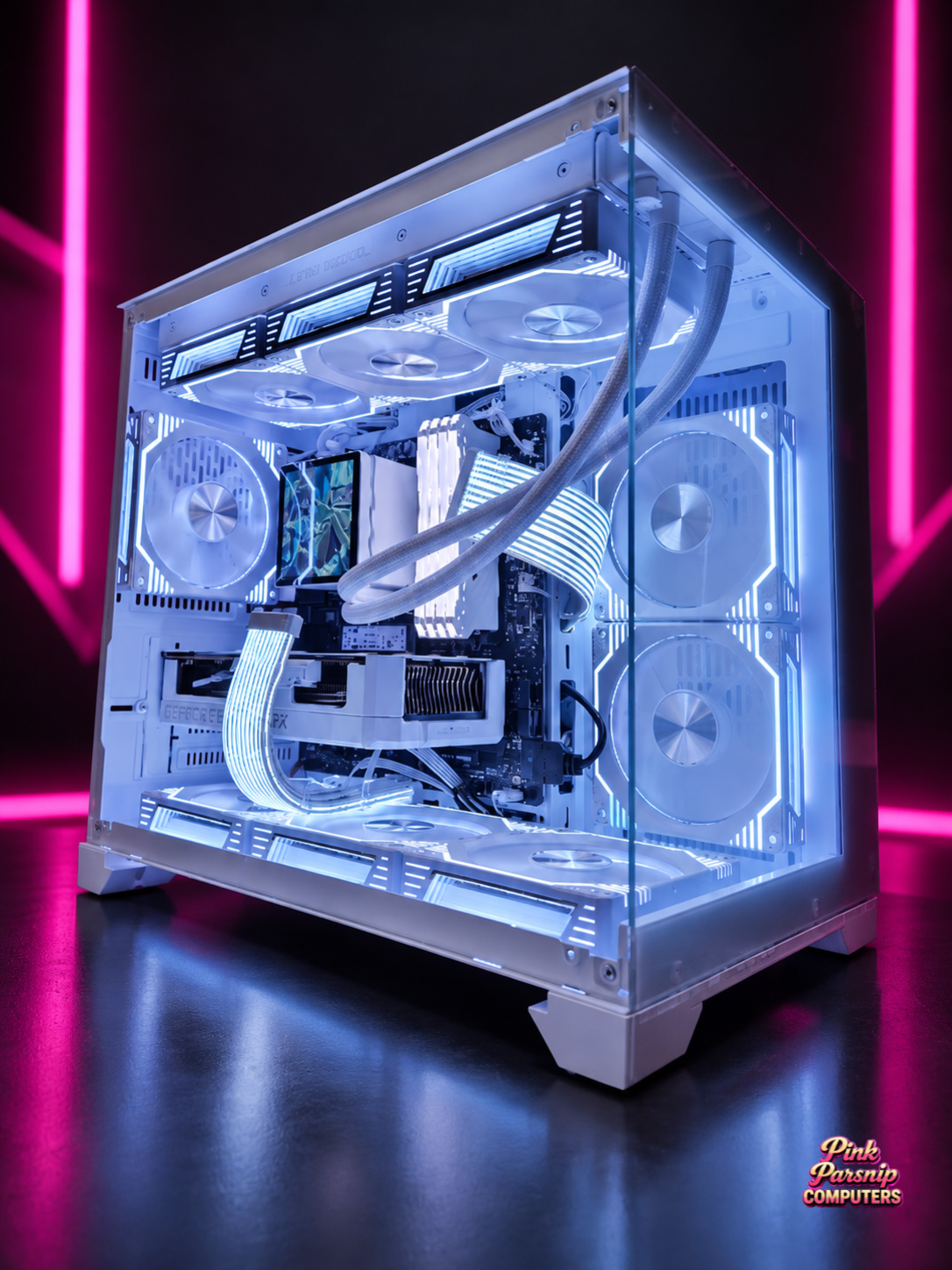 The Tom, High Refresh Setup | White Gaming PC + 260Hz Monitor + Keyboard, Mouse & Headset