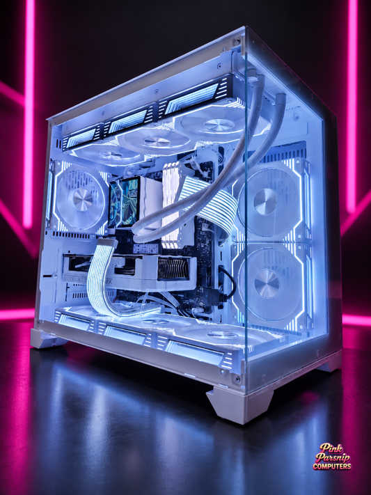 The Tom, High Refresh Setup | White Gaming PC + 260Hz Monitor + Keyboard, Mouse & Headset