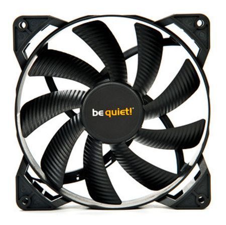 Be Quiet! BL044 Pure Wings 2 8cm Case Fan, Rifle Bearing, Black, Ultra Quiet, 1900 RPM