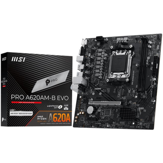 MSI AM4 PRO A620AM-G EVO WIFI M-ATX