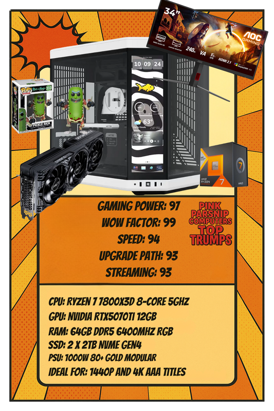 Pink Parsnip Computers – Pickle Rick v2 Ultra Gaming Bundle