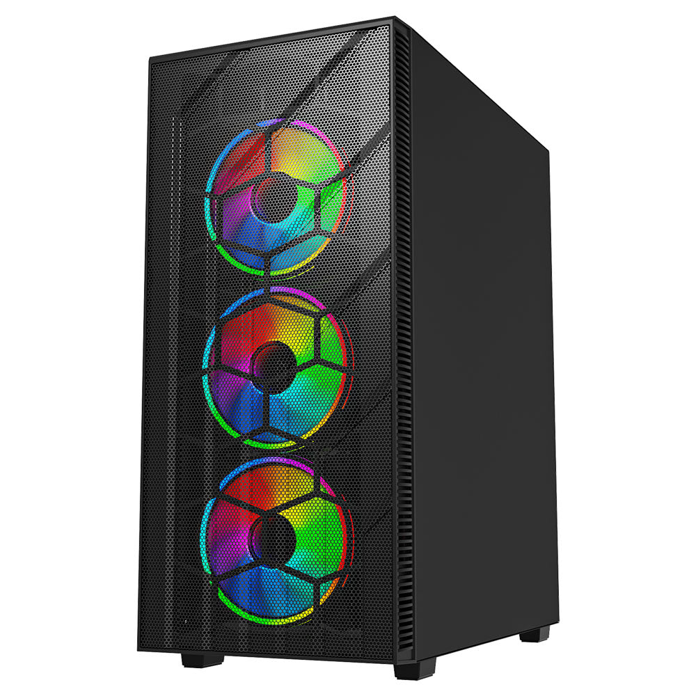 VIDA SIROCCO V2 ATX BLACK ARGB CASE