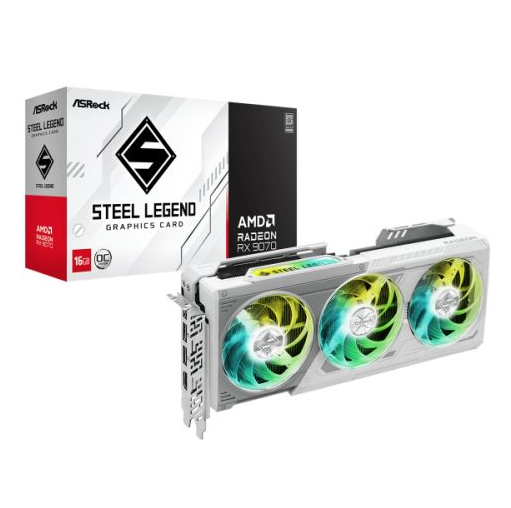 A31 - Steel Legend White Edition – Ryzen 5 9600X | RX 9070 | 32GB DDR5 | 1TB NVMe | 360mm AIO