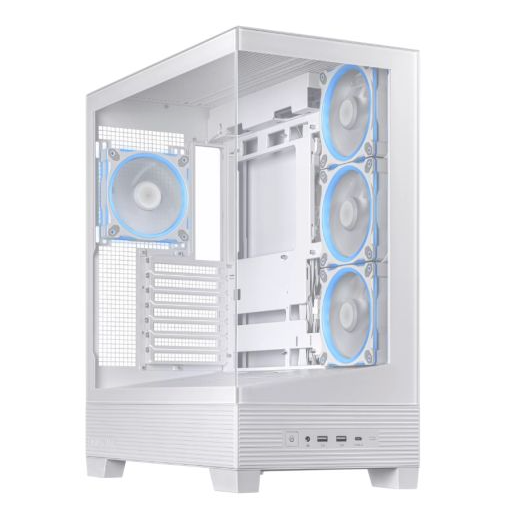 A31 - Steel Legend White Edition – Ryzen 5 9600X | RX 9070 | 32GB DDR5 | 1TB NVMe | 360mm AIO