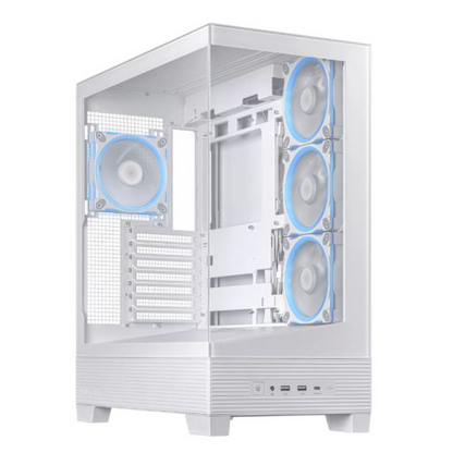 A31 - Steel Legend White Edition – Ryzen 5 9600X | RX 9070 | 32GB DDR5 | 1TB NVMe | 360mm AIO