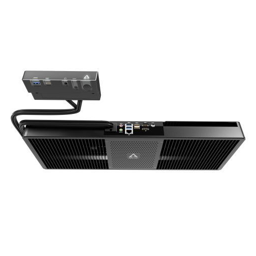 ARCTIC Senza Under Desk PC, Ryzen 7 5700G, 32GB DDR4, 1TB SSD, Wi-Fi 6E, 2.5G LAN, USB-C, Silent Passive Cooling, Windows 11 Pro N