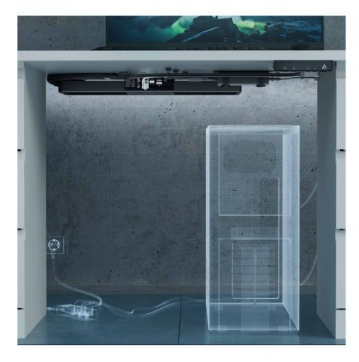ARCTIC Senza Under Desk PC, Ryzen 7 5700G, 32GB DDR4, 1TB SSD, Wi-Fi 6E, 2.5G LAN, USB-C, Silent Passive Cooling, Windows 11 Pro N