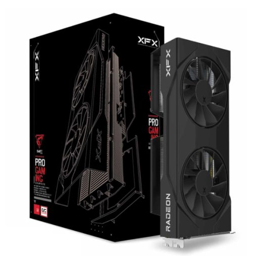 Black 1440p Gaming PC & Pick Your GPU Ryzen 7 5700X (RTX 5060 / RX 9060 XT / Intel Arc B580)