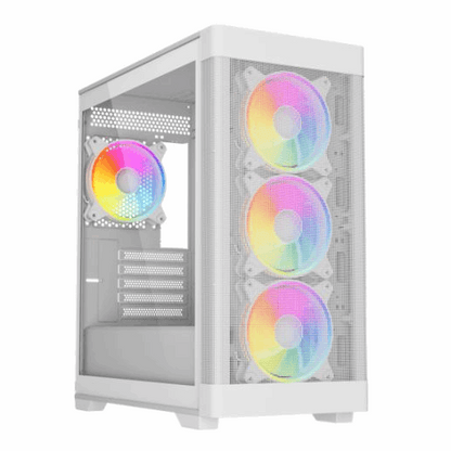 Choose GPU White – Ryzen 7 5700X + RTX 5060 | 16GB RAM | 1TB NVMe SSD | Gaming PC