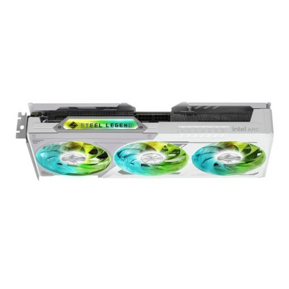 The CraftyBoiii Edition – White Steel Legend  Ryzen 5 5600XT | Arc B580 12GB | 32GB RAM | 1TB NVMe | LCD AIO | Strimmer RGB |