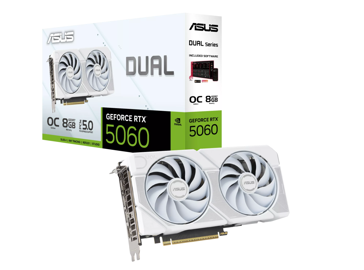 The Tom – RTX 5060 White Gaming PC | Ryzen 5 5600X | 32GB RAM | 1TB NVMe | LCD AIO | Windows 11