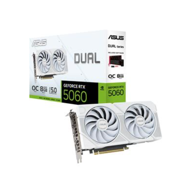 AURORA CORE SPEC WHITE – Ryzen 5 5600XT • RTX 5060 8GB • 16GB RAM • Wi-Fi