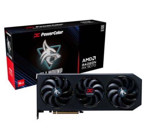 POWERCOLOR RX 9070 16GB OC HELLHOUND