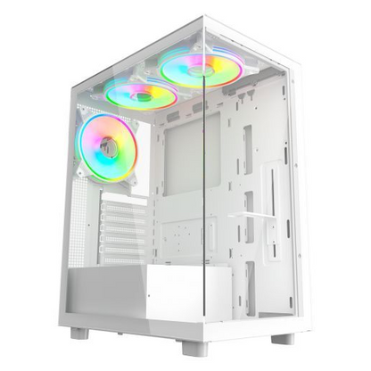 The Amanda – Intel i5 12400F + Arc B580 12GB | 32GB DDR5 | 1TB NVMe | White ARGB Gaming PC