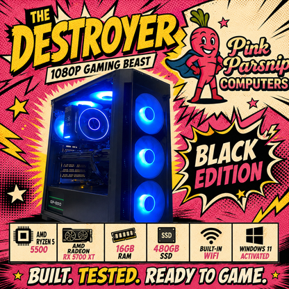 The Destroyer – 1080p Gaming Beast | DDR4 | RX5700XT | Ryzen 5 5500
