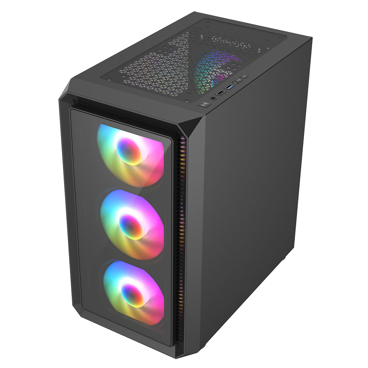 Secret Gaming PC – Ryzen 5 + RX 480 8GB + 16GB RAM + 512GB NVMe – 1080p Esports & Sims 4 Ready
