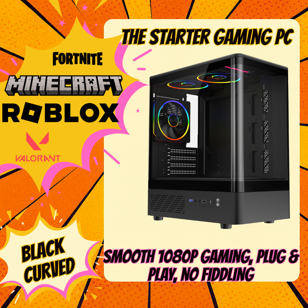 The Starter Gaming PC - The perfect first step into PC gaming