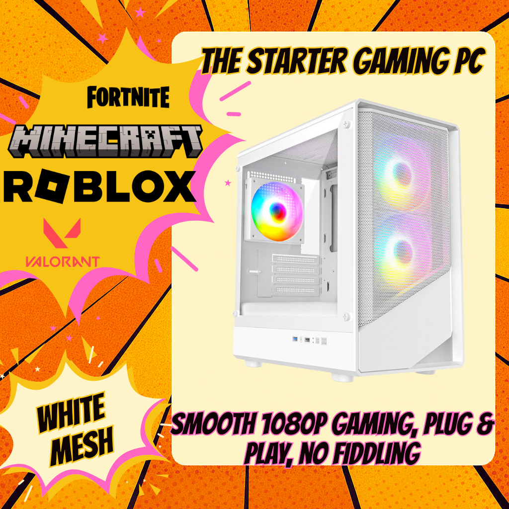 The Starter Gaming PC - The perfect first step into PC gaming