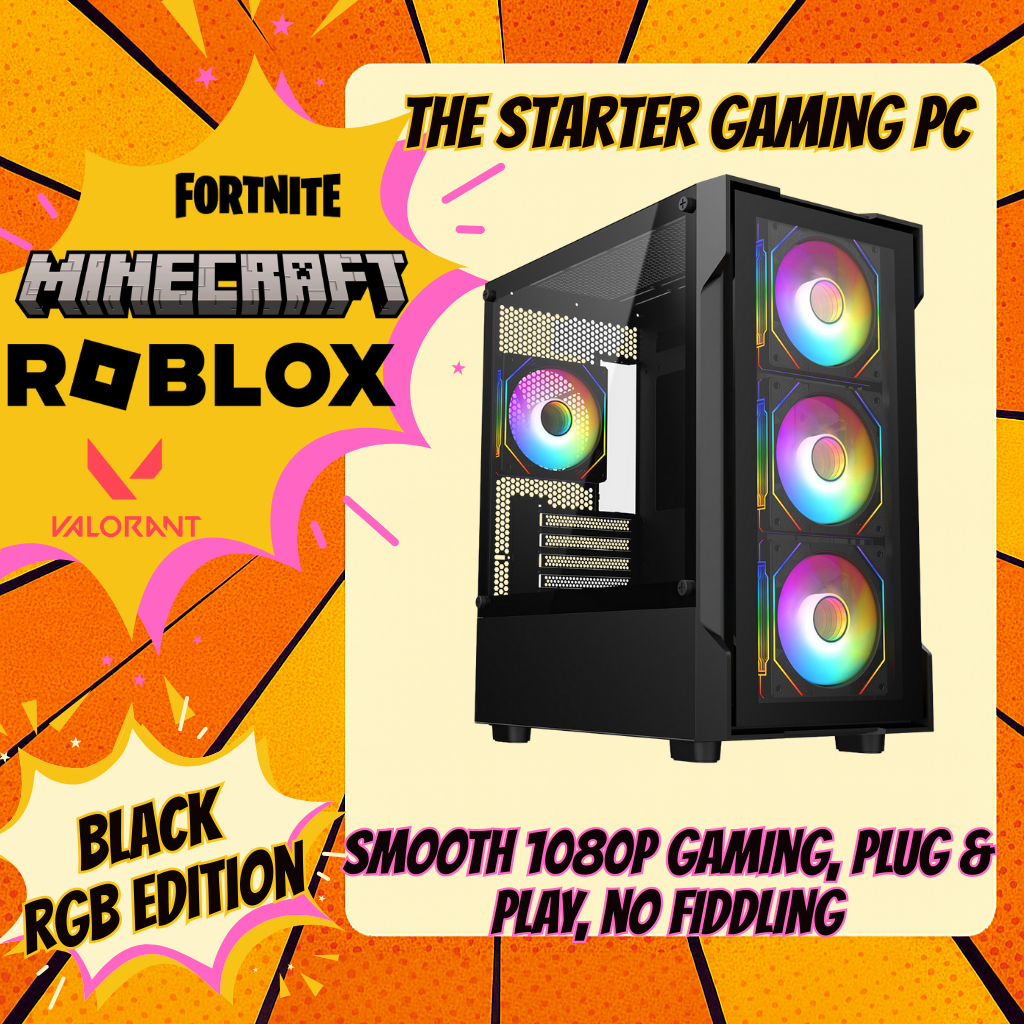 The Starter Gaming PC - The perfect first step into PC gaming