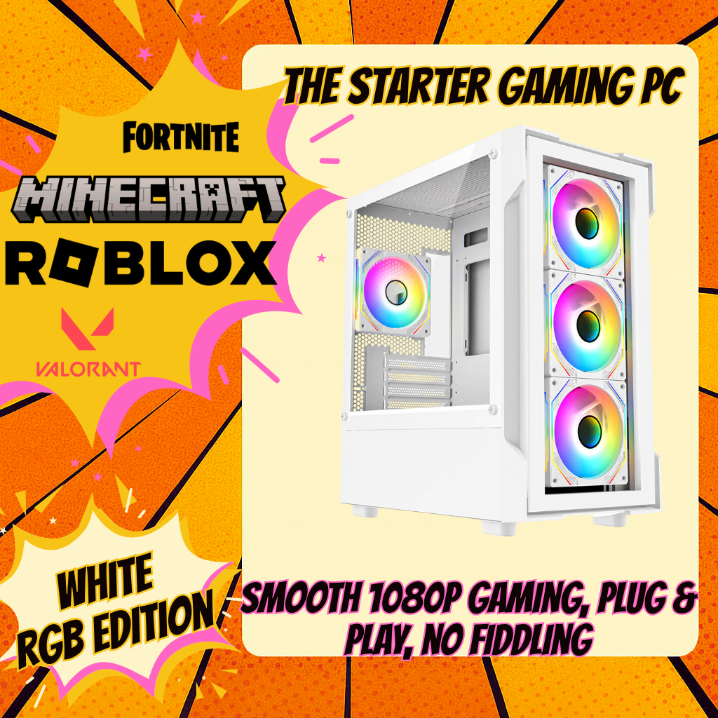 The Starter Gaming PC - The perfect first step into PC gaming