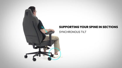 ThunderX3 CORE Smart Fabric Gaming Chair - Loft Dark Grey