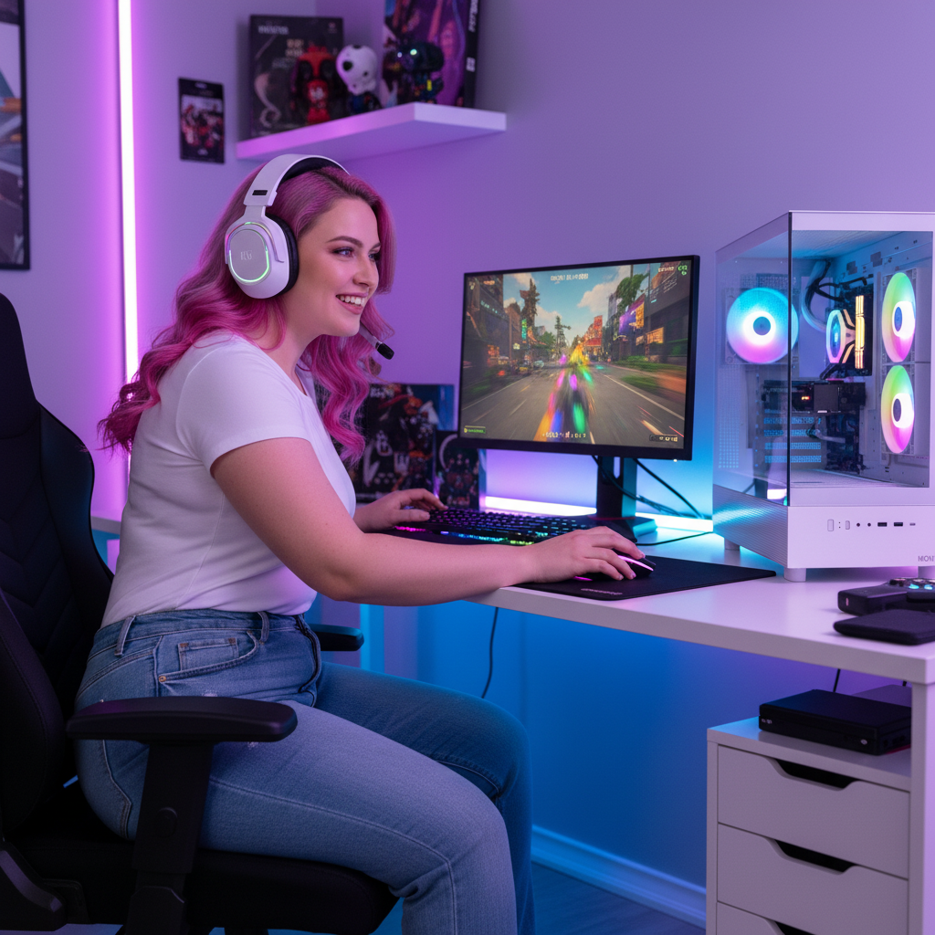 The Whiteout 3070 Ryzen 5 5600 RTX 3070 8GB 32GB RAM 1TB SSD White RGB Gaming PC