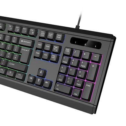 VIDA GAMER BLK 4IN1 USB KB MS HS KIT