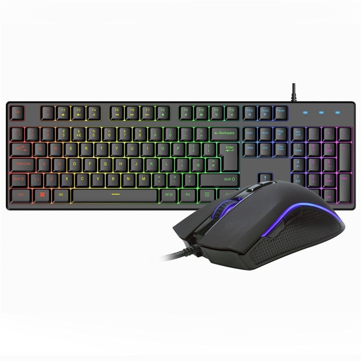 VIDA REBEL 2IN1 BLACK USB DESK KIT