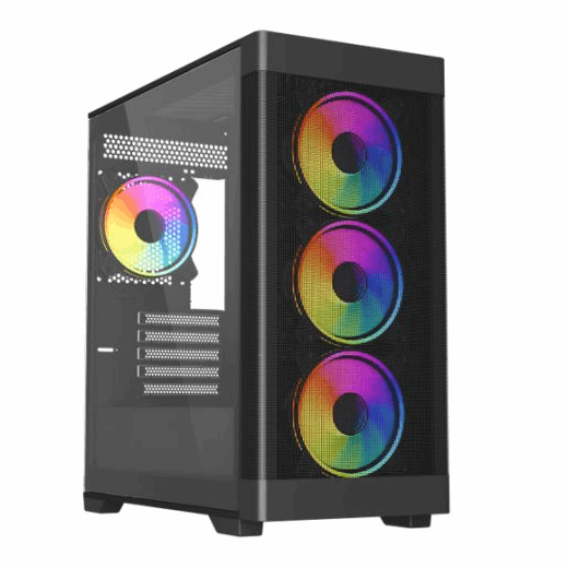 Zephyr Choose Case – Ryzen 5 5500 + RTX3050 | 16GB RAM | 1TB NVMe SSD | Gaming PC